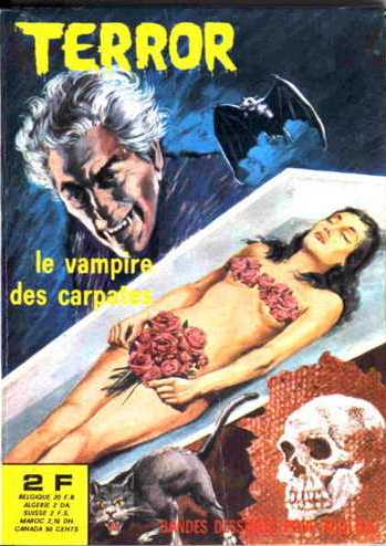 Scan de la Couverture Terror Les Nouvelles Fleurs du Mal n 11